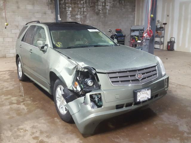 1GYEE637350169238 - 2005 CADILLAC SRX GREEN photo 1