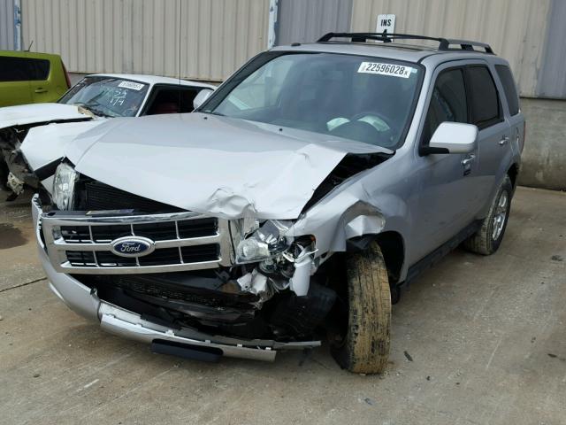 1FMCU9E78BKC54117 - 2011 FORD ESCAPE LIM SILVER photo 2