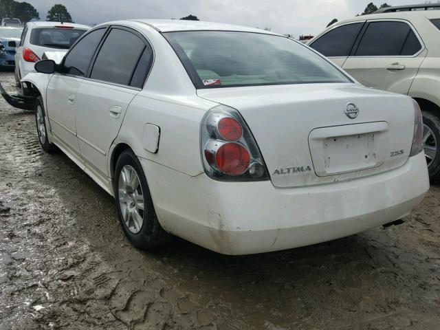 1N4AL11D75C385863 - 2005 NISSAN ALTIMA S WHITE photo 3