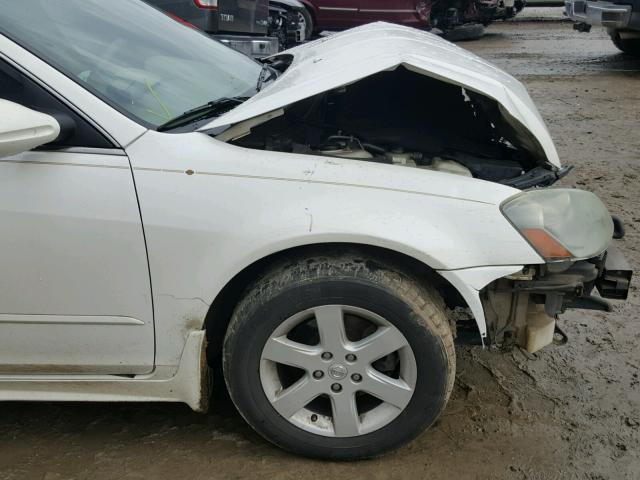 1N4AL11D75C385863 - 2005 NISSAN ALTIMA S WHITE photo 9