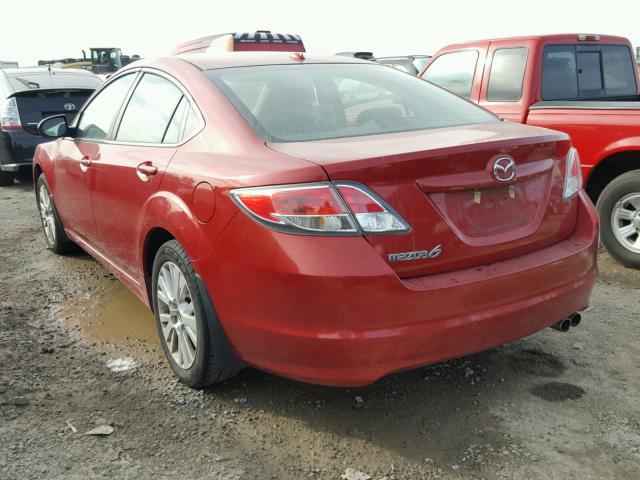 1YVHP82A895M35510 - 2009 MAZDA 6 RED photo 3