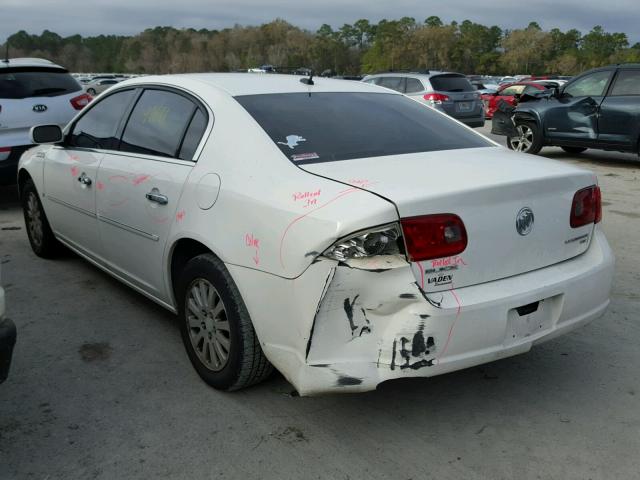 1G4HP57256U185307 - 2006 BUICK LUCERNE CX WHITE photo 3