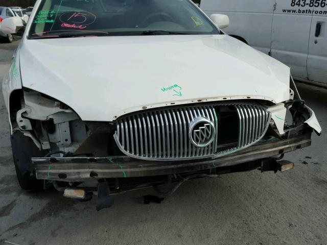 1G4HP57256U185307 - 2006 BUICK LUCERNE CX WHITE photo 9