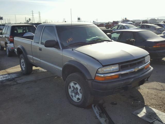 1GCCT19W1Y8302735 - 2000 CHEVROLET S TRUCK S1 TAN photo 1