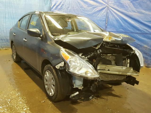 3N1CN7AP5FL858890 - 2015 NISSAN VERSA S BLUE photo 1