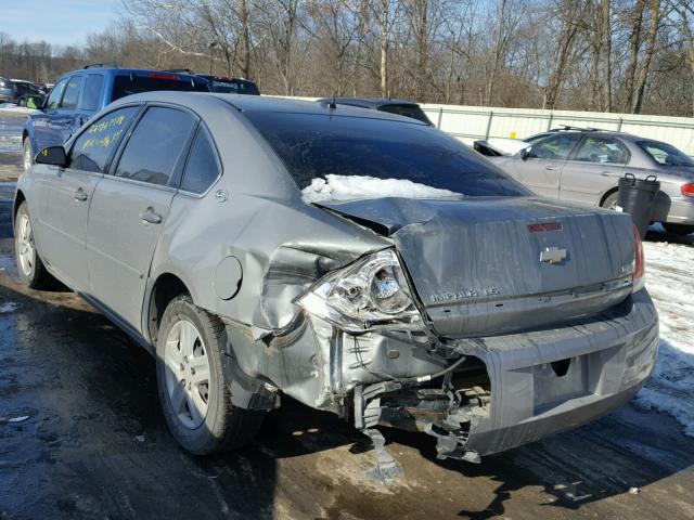 2G1WB58K979183544 - 2007 CHEVROLET IMPALA LS GRAY photo 3