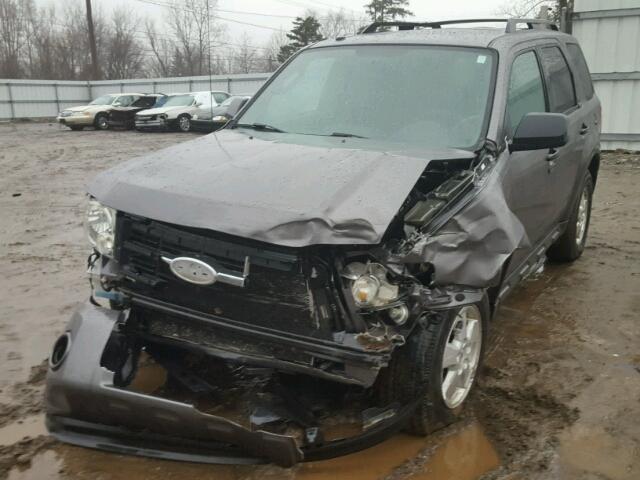 1FMCU03G19KA53894 - 2009 FORD ESCAPE XLT GRAY photo 2