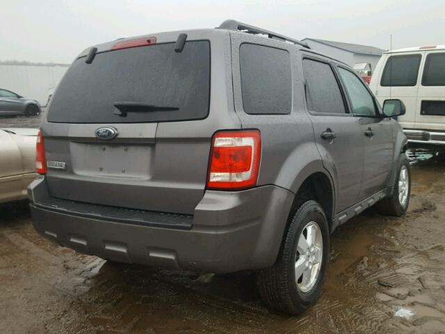 1FMCU03G19KA53894 - 2009 FORD ESCAPE XLT GRAY photo 4