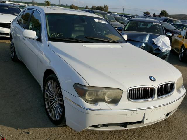 WBAGN63504DS52952 - 2004 BMW 745 LI WHITE photo 1