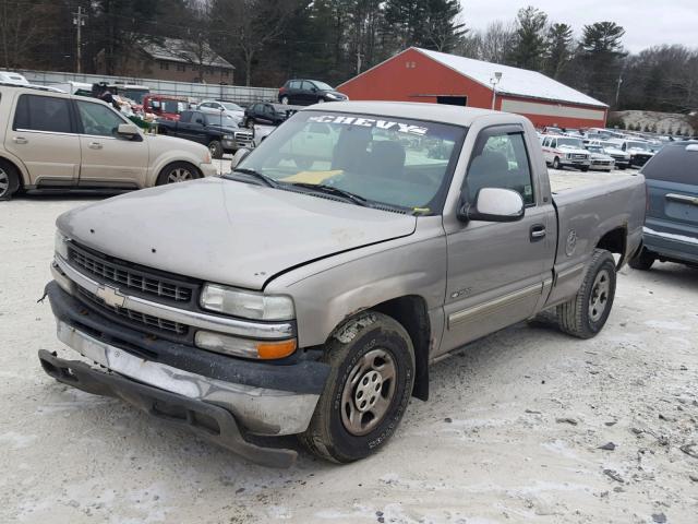 1GCEC14TXXZ194341 - 1999 CHEVROLET SILVERADO GRAY photo 2