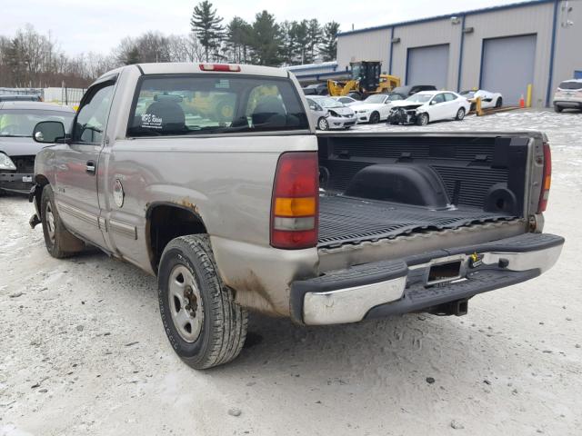 1GCEC14TXXZ194341 - 1999 CHEVROLET SILVERADO GRAY photo 3