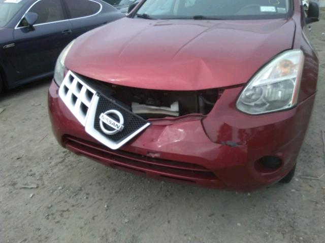 JN8AS5MV7BW295166 - 2011 NISSAN ROGUE S RED photo 9