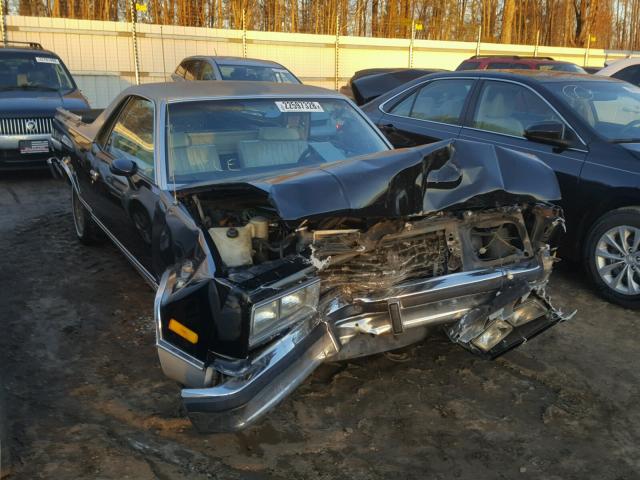 1GCCW80H6ER153159 - 1984 CHEVROLET EL CAMINO BLACK photo 1