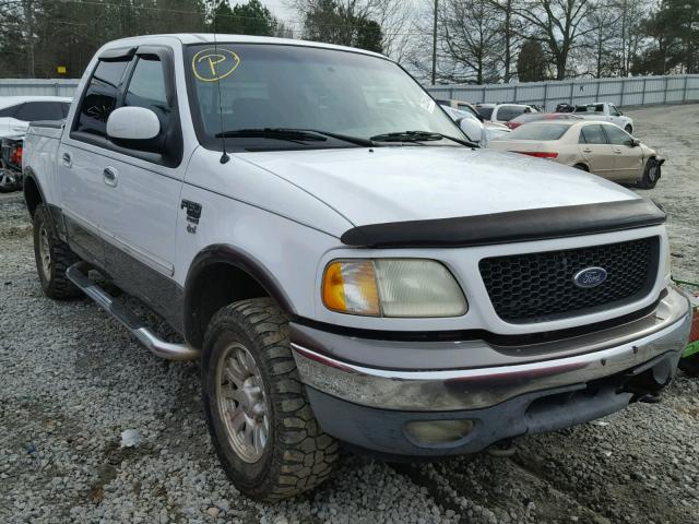 1FTRW08692KB90323 - 2002 FORD F150 SUPER WHITE photo 1