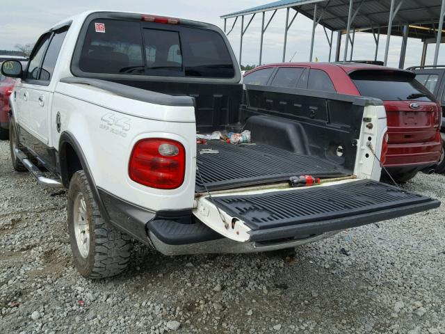 1FTRW08692KB90323 - 2002 FORD F150 SUPER WHITE photo 3