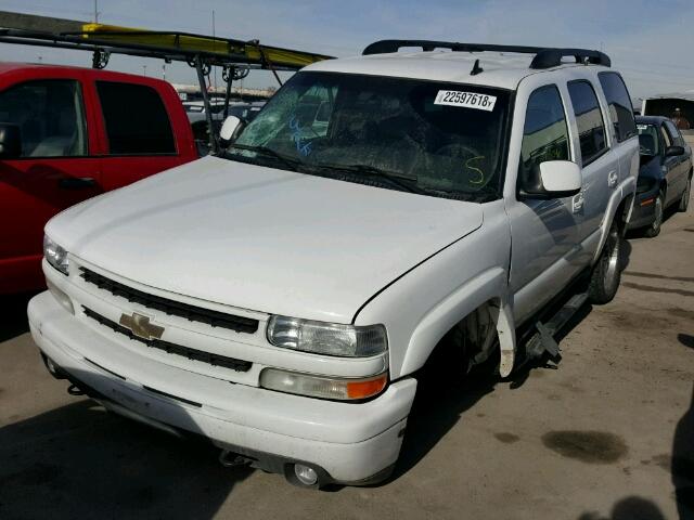 1GNEK13T86R142040 - 2006 CHEVROLET TAHOE K150 WHITE photo 2