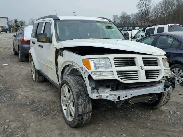 1D4PU4GX4BW559812 - 2011 DODGE NITRO HEAT WHITE photo 1