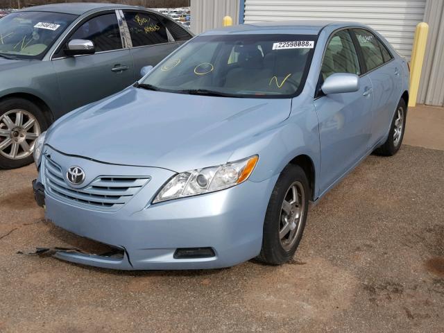 4T1BE46K47U614574 - 2007 TOYOTA CAMRY NEW BLUE photo 2