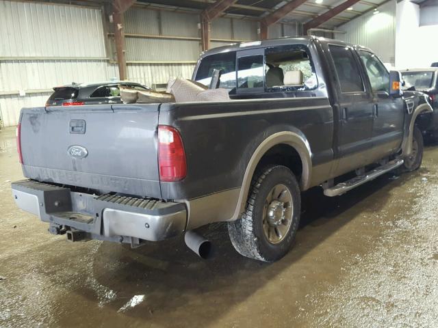 1FTSW20R68EB54809 - 2008 FORD F250 SUPER TWO TONE photo 4