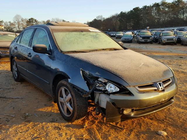 1HGCM56844A065396 - 2004 HONDA ACCORD EX GREEN photo 1