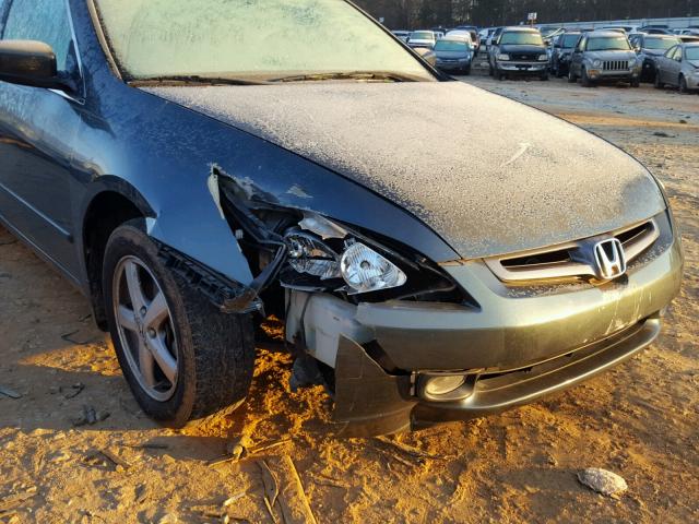 1HGCM56844A065396 - 2004 HONDA ACCORD EX GREEN photo 9