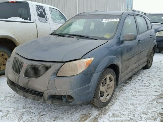 5Y2SL65838Z419064 - 2008 PONTIAC VIBE BLUE photo 2