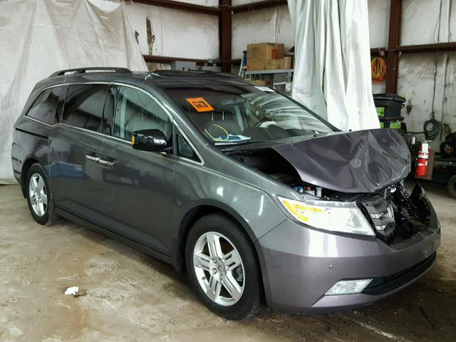 5FNRL5H94CB045978 - 2012 HONDA ODYSSEY TO GRAY photo 1