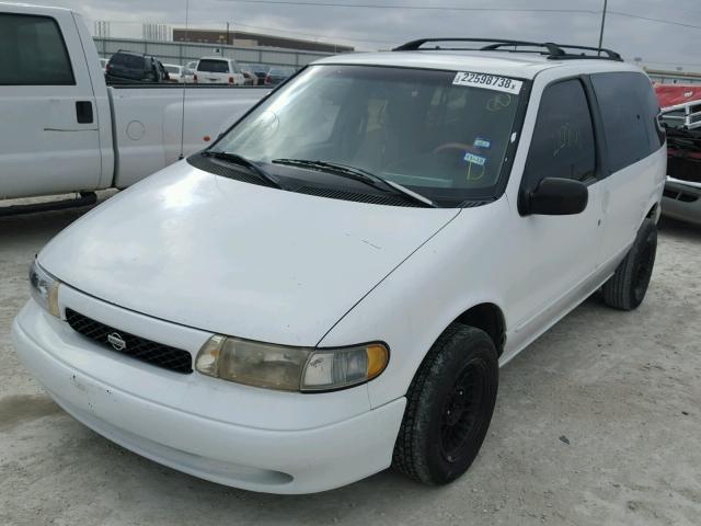 4N2DN1112VD856915 - 1997 NISSAN QUEST XE WHITE photo 2