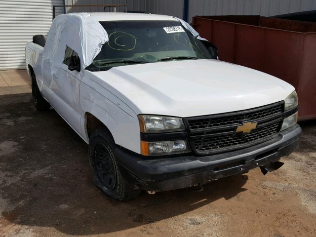 1GCEC19Z37Z162652 - 2007 CHEVROLET SILVERADO WHITE photo 1