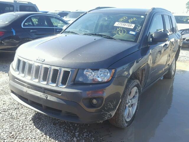 1C4NJCBA0GD524861 - 2016 JEEP COMPASS SP GRAY photo 2
