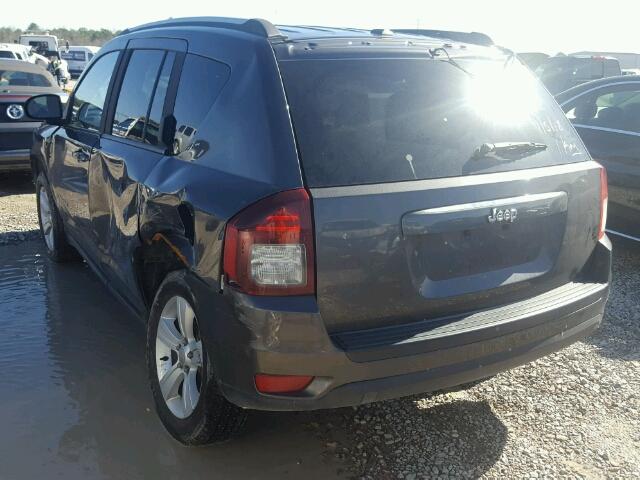 1C4NJCBA0GD524861 - 2016 JEEP COMPASS SP GRAY photo 3