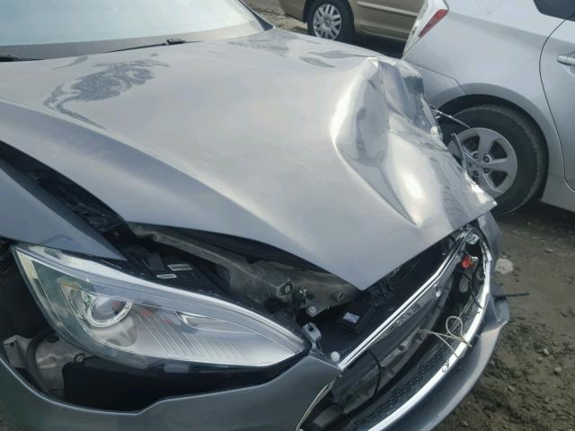 5YJSA1DP5DFP16564 - 2013 TESLA MODEL S CHARCOAL photo 9