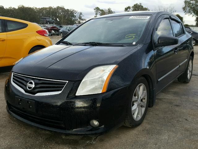 3N1AB6APXBL683637 - 2011 NISSAN SENTRA 2.0 BLACK photo 2