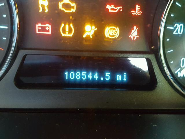 2FMEK62C59BA19063 - 2009 FORD FLEX SEL მუქწითელი ფოტო 8