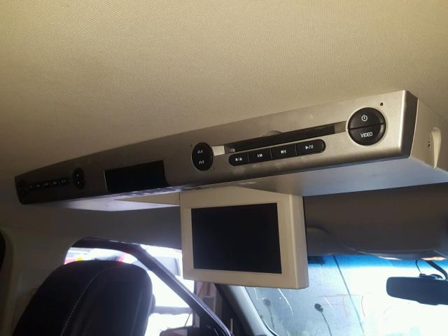 2FMEK62C59BA19063 - 2009 FORD FLEX SEL მუქწითელი ფოტო 9