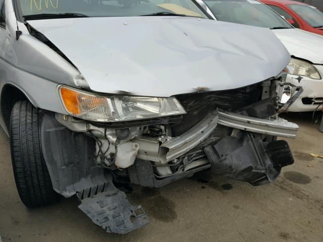 5FNRL18632B023662 - 2002 HONDA ODYSSEY EX SILVER photo 9