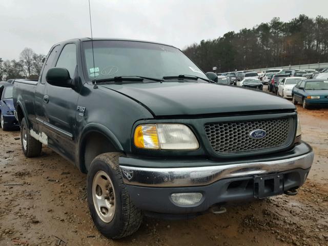 1FTRX18L21NA48109 - 2001 FORD F150 GREEN photo 1