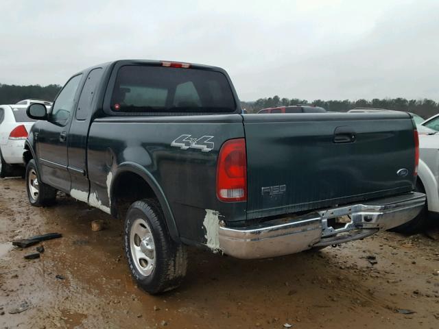 1FTRX18L21NA48109 - 2001 FORD F150 GREEN photo 3