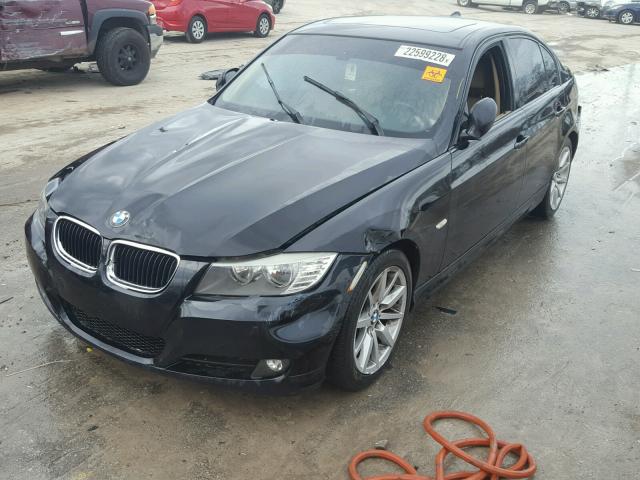 WBAPH7G53ANM50485 - 2010 BMW 328 I BLACK photo 2