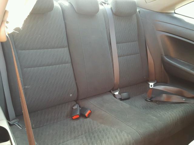 2HGFG12829H524176 - 2009 HONDA CIVIC EX შავი ფოტო 6