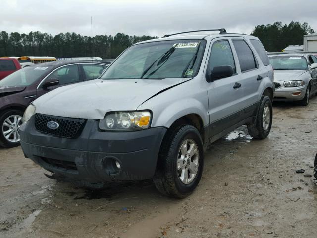 1FMYU03195KB23217 - 2005 FORD ESCAPE XLT GRAY photo 2