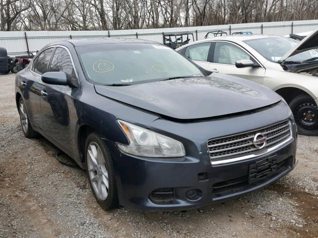 1N4AA51E59C845257 - 2009 NISSAN MAXIMA S BLUE photo 1