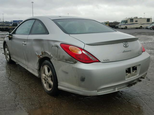 4T1CA38P65U060003 - 2005 TOYOTA CAMRY SOLA SILVER photo 3