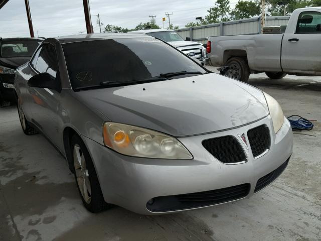 1G2ZH351674167585 - 2007 PONTIAC G6 GT GRAY photo 1