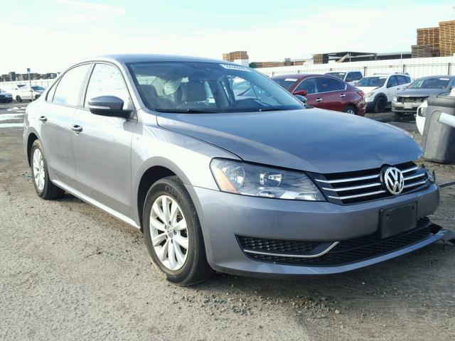 1VWAT7A39EC095531 - 2014 VOLKSWAGEN PASSAT S გრაფიტი ფოტო 1