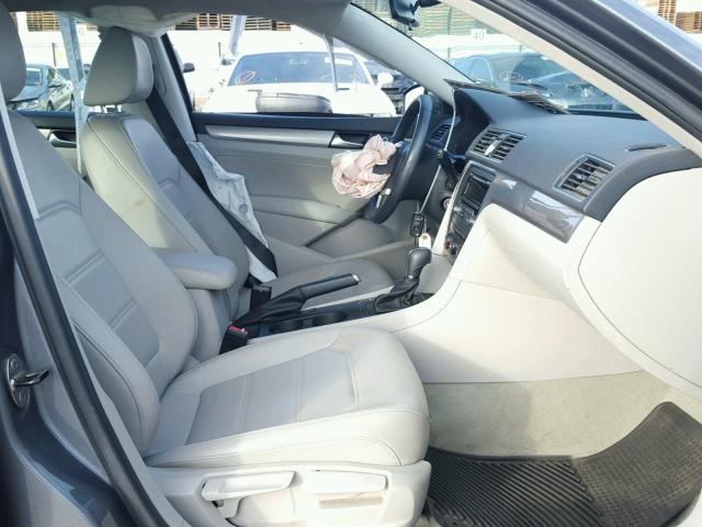 1VWAT7A39EC095531 - 2014 VOLKSWAGEN PASSAT S გრაფიტი ფოტო 5