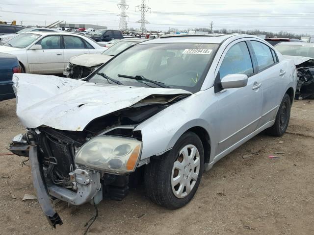 4A3AB36F46E075790 - 2006 MITSUBISHI GALANT ES SILVER photo 2