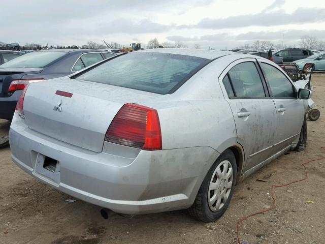 4A3AB36F46E075790 - 2006 MITSUBISHI GALANT ES SILVER photo 4