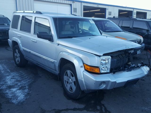 1J8HG58266C193823 - 2006 JEEP COMMANDER SILVER photo 1