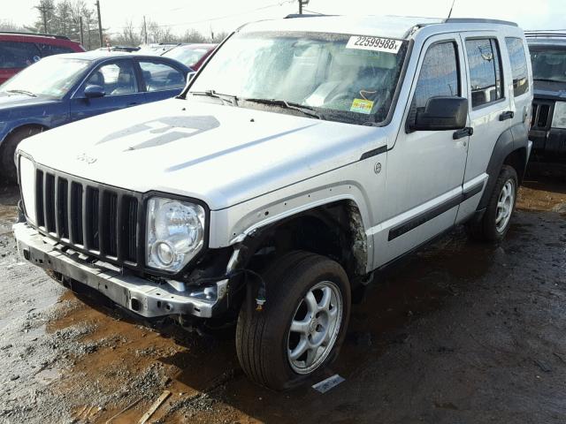 1J4PN2GK9BW566770 - 2011 JEEP LIBERTY SP GRAY photo 2